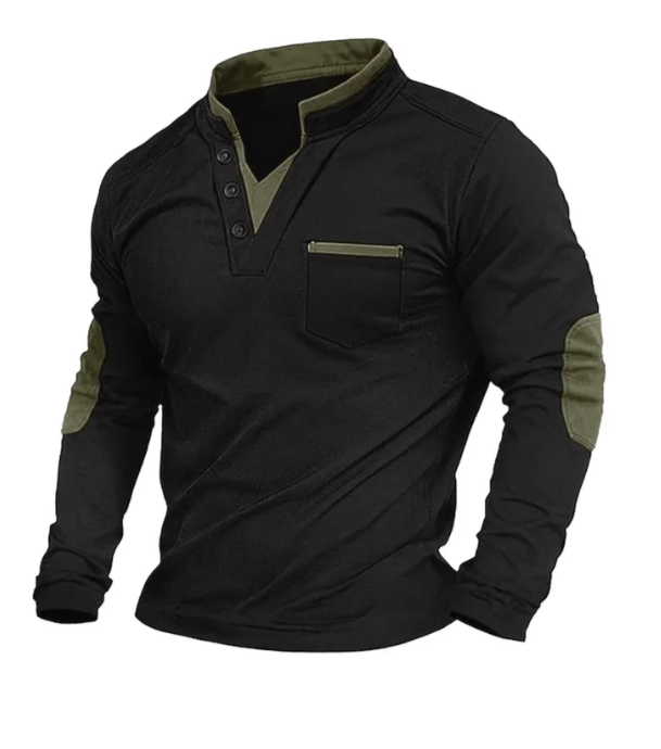 MAURO - Felpa da Uomo con Scollo a V